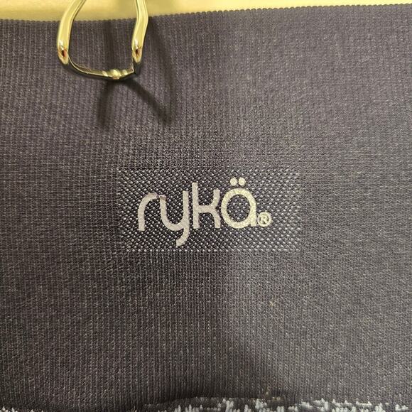 Ryka Blue Snake Print Stretch Seamless Inseam 30" Running Gym Legging size Large - Picture 8 of 9